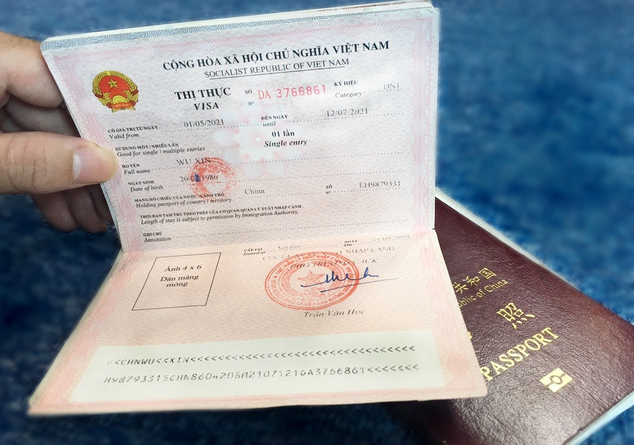 visa thương mại trung quốc